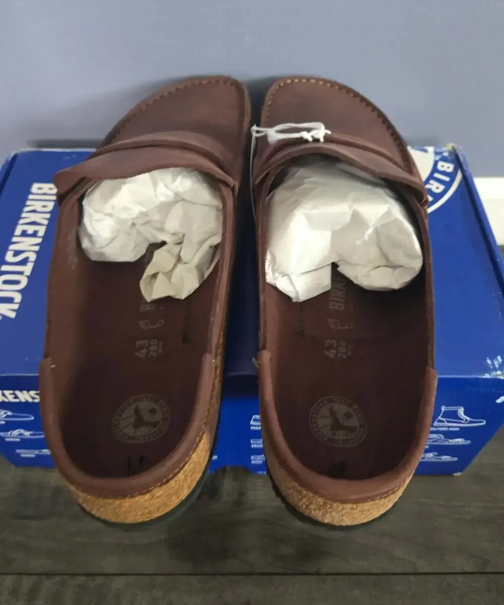 New NIB Birkenstock Naples habana size 43 us 10